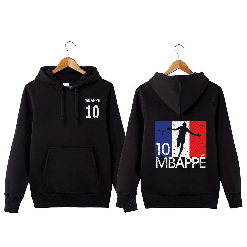 Франция Les Bleus Mbappe худи Kylian Mbappe худи Толстовка с капюшоном