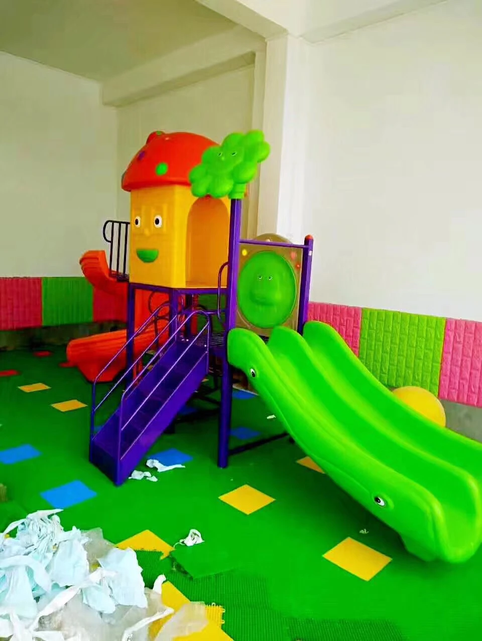 baby outdoor swing and slide