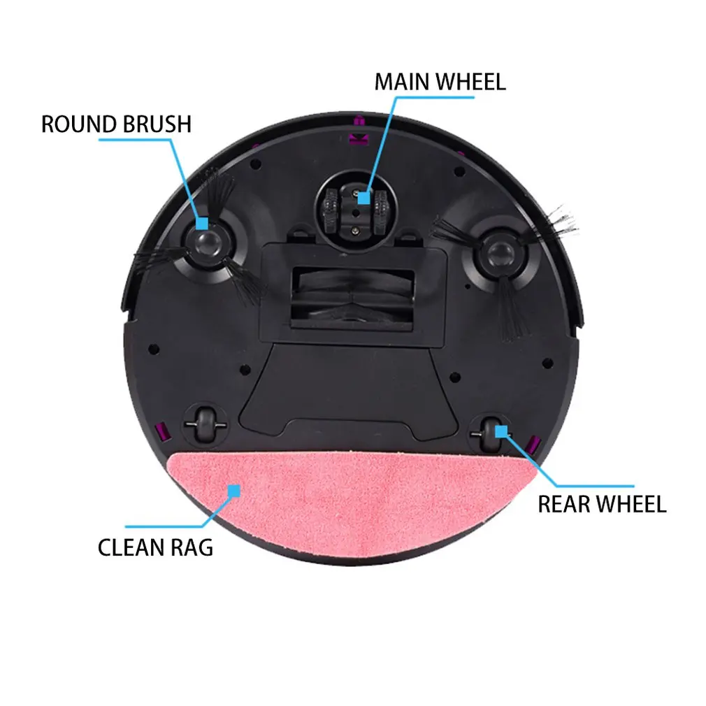 Mini Smart Sweeper 3 In 1 Smart Silent Sweeping Robot Supports Sweeping Ground Mopping Household Sweeping Robot