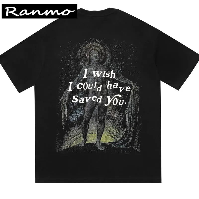 

Religious God Print Oversized Tees Shirts Hip Hop Streetwear Tshirts 2020 Mens Summer Fashion Casual Short Sleeve Tops