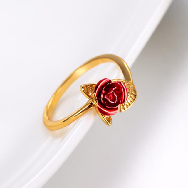 Elegant Daisy Flower Rings Couple Silver Color Adjustable Open Rings For Women Bride Engagement Wedding Ring Jewelry Gift
