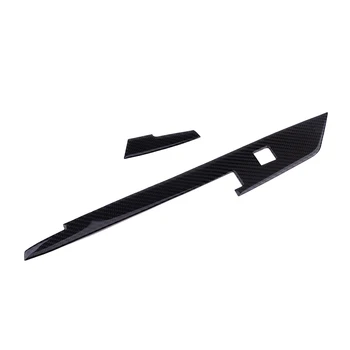 

2Pcs Car Styling Carbon Fiber Inner Console Decor Trim Sticker Waterproof Fit For Chevrolet Camaro 2017 2018 2019