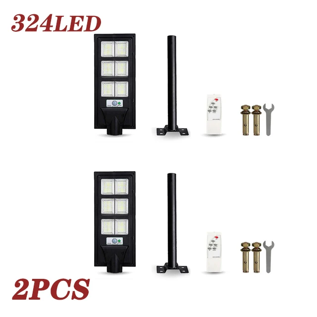 LED Solar Outdoor Power Lamp Garden Light Street Light Waterproof For Garden Decoration Remote Control Radar+PIR Human Sensor solar led street light Solar Lamps