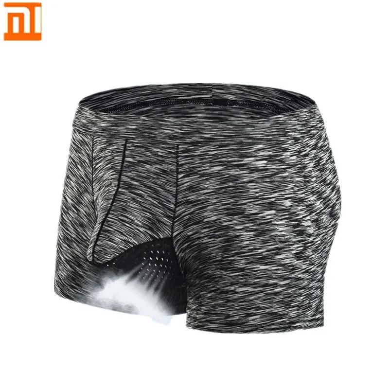 

XiaoMi mijia underwear men's pouch pocket mesh breathable comfortable four-corner panties colored yarn elephant trunks
