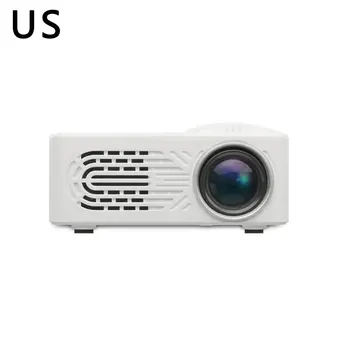 

Home Mini Projector Portable Home Entertainment Projector Home Theater 320 x 240 Pixels Supports 1080P HDMl USB Media Player
