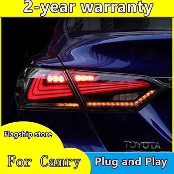 

Car Styling Case For TOYOTA Aurion Camry 2018 LED Taillights For Benz Style LED Tail Lamp LED Rear Lamp Back Lamp