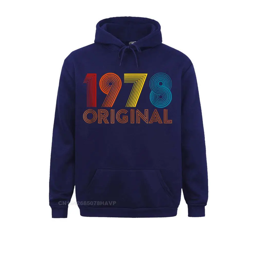 40th Birthday Gift Vintage 1978 T-Shirt For Men and Women__A10369 Men Long Sleeve Hoodies Birthday Mother Day Sweatshirts Prevailing Sportswears 40th Birthday Gift Vintage 1978 T-Shirt For Men and Women__A10369navy