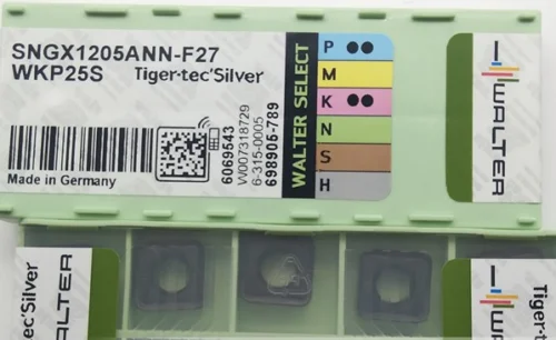 10 шт. карбидные вставки WALTER SNGX1205ANN-F27 WKP25S