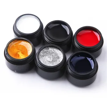 

5ml Drawing Nail Art Wire Line Silk Point Creative Pulling Wire Spider Painting Gel Varnish Random Design DIY Manicure Tools