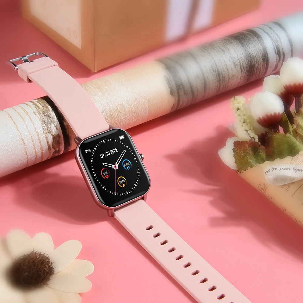 Горячая P8 IP67 1 4 дюймов полный сенсорный Smartwatch для Для мужчин измеритель