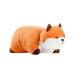 

Plush Toy sлиса игрушка Stuffed Animal Cartoon Fox Cute Fluffy Plush Pillow Toys for Kids Children Christmas Girlfriend Gift