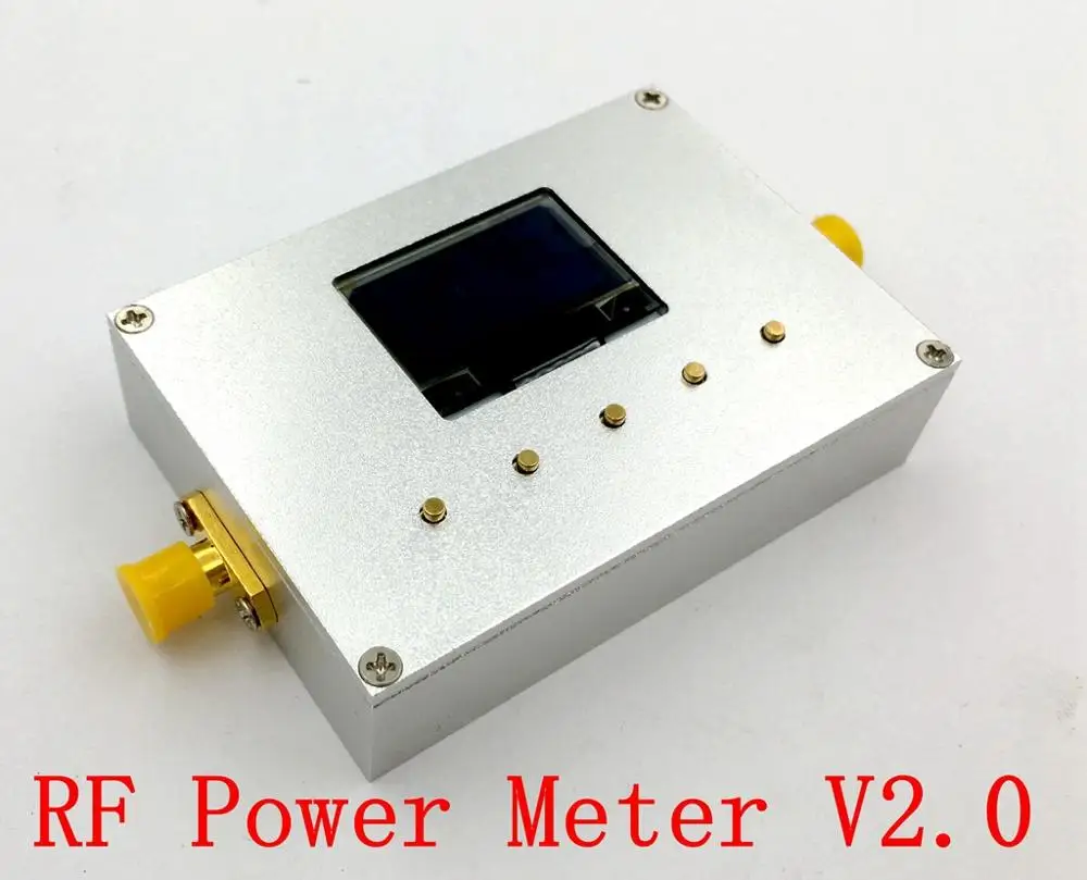 10GHz 100 KHz-10000 MHz OLED радиочастотный измеритель мощности-60~ 0dBm смягчающее оборудование RF значение затухания