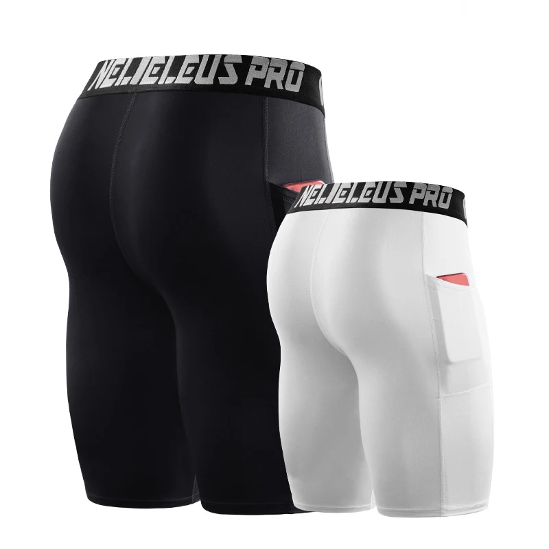 Men's Leggings Compression Shorts Bicycle Cycling Tights Jogger Jogging Sweatpant Male Sports Jerseys Solid Gym Clothing Bottoms
