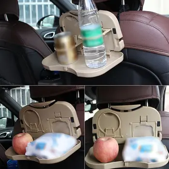 

1pcs Folding Auto Car Back Seat Table Drink Food Cup Tray Holder Stand Desk Hot Selling Drop Shipping