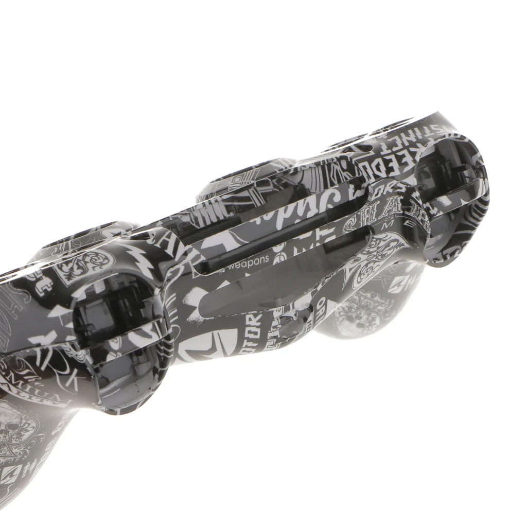 Custom Shell Hydro Dipped Mod Buttons Mod Kit for PS4 Wireless Controller