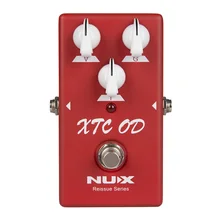 

NUX XTC OD Overdrive Sound Effects Pedal Guitar Processsor Rich Harmonics Fast Response Effect for Electric Guitar Accessories