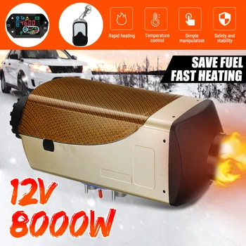 

Car Heater 8KW 12V Air Diesels Heater Parking Heater With Remote Control LCD Monitor for RV, Motorhome Trailer, Trucks, Boats