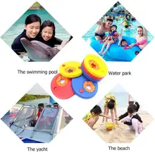 Плаванье кольцо круги пена рукава Твердые и сжатие сопротивление бассейн плавающий доска практичные детские руки упражнения