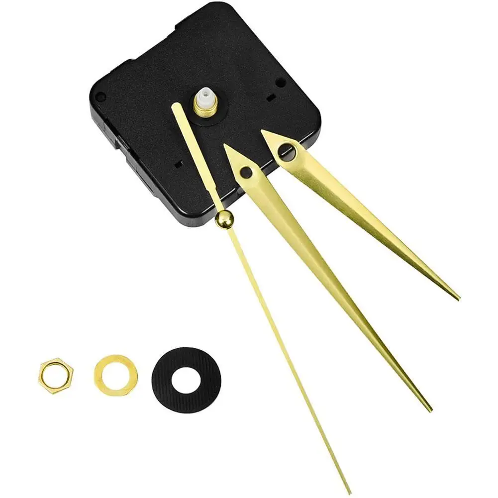 Wall Clock Movement Quartz Clock Movement 5168S Silent Large Wall Clock Mechanism Diy Repair Parts+hands Watch Wall Movement Hands for watches