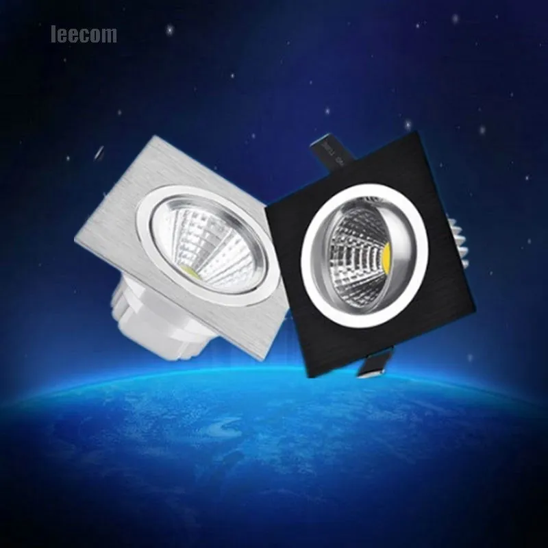 Lâmpada do Teto Lote Venda 5w 2020 Limitada Quadrado Brilhante Recesso Levou Downlight Cob Spot Light Decoração ac 110v 220v 10 Pçs - 5 10 pçs lote Venda 5w 2018 Limitada