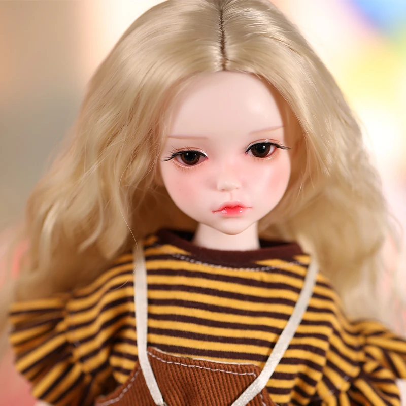 Presente de Aniversário Nova Boneca 6 Conjunto Completo Saia Terno Resina sd Bjd 1 - 6 Nova boneca bjd 16 boneca conjunto completo