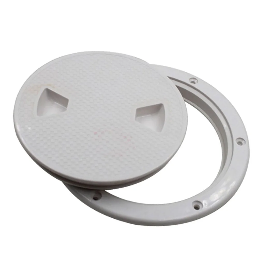 White Non Slip 4' Deck Inspection Access Hatch Cover For Marine Water Tight