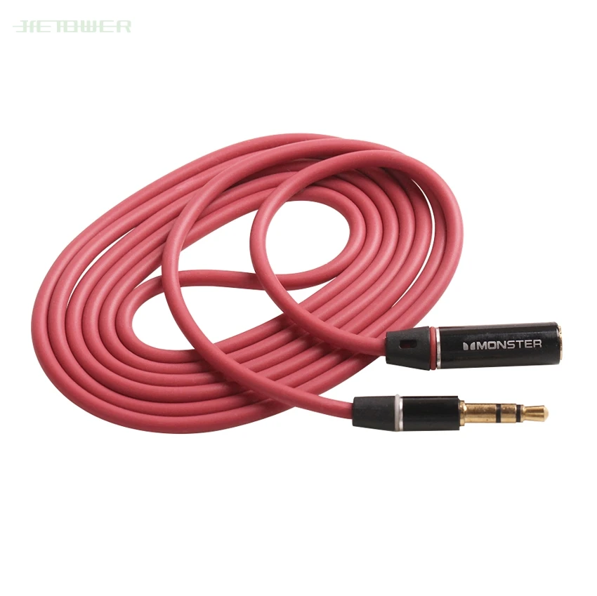 3 5mm Jack Extension Audio Cable Male to Female Wired Headphones Extension Cable Speaker AUX Cable Cord For PC100pcs lot