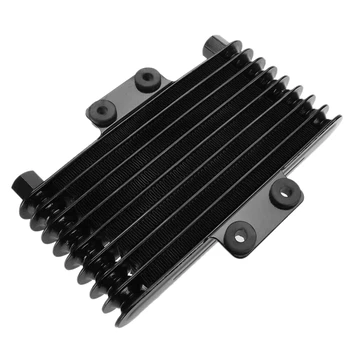 

Motorcycle Engine Oil Cooler Cooling Radiator 125Ml Aluminum Black for 125CC-250CC Motorcycle Dirt Bike ATV
