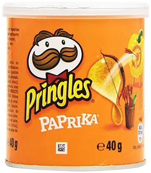 

Pringles - Paprika - Producto de aperitivo frito al pimentón - 40 g