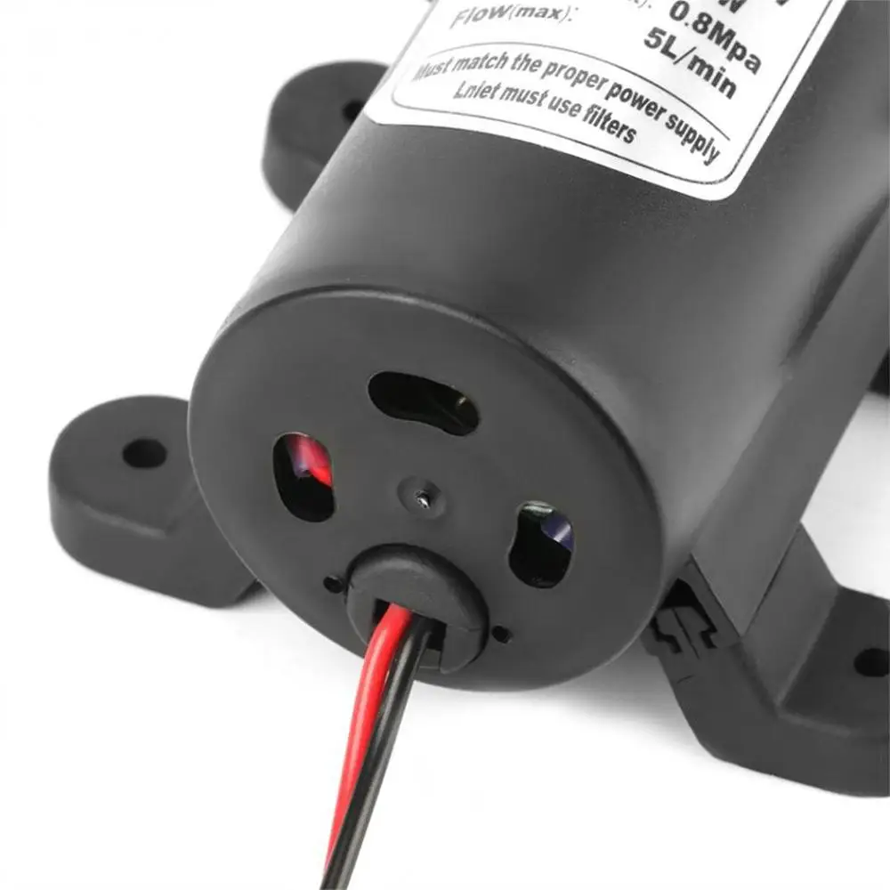 Микро электрический мембранный насос высокого Давление 5l/мин AC/DC 12v 60w Водяной 0.8mpa