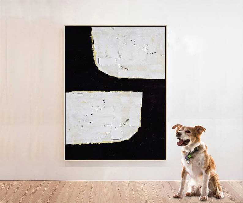 Large Wall Art Abstract Painting on Canvas Contemporary art thick layers of texture Original | Дом и сад
