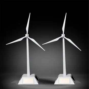 

1pcs Solar Wind Generator Model and Exhibition Stand Windmill Educational Assembly Kit Desktop Decoration