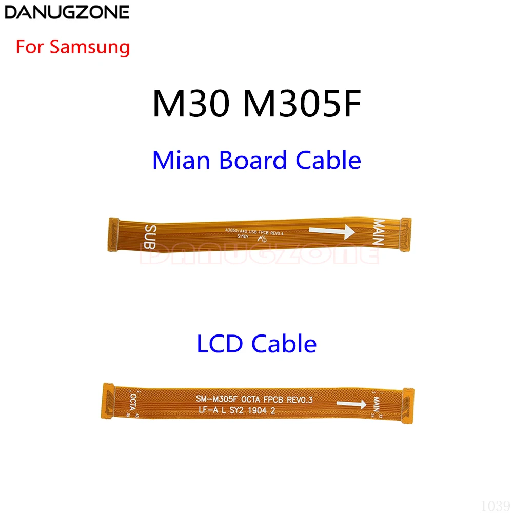 LCD Display Connect Main Motherboard Flex Cable For Samsung Galaxy M30  M305F|Mobile Phone Flex Cables| - AliExpress
