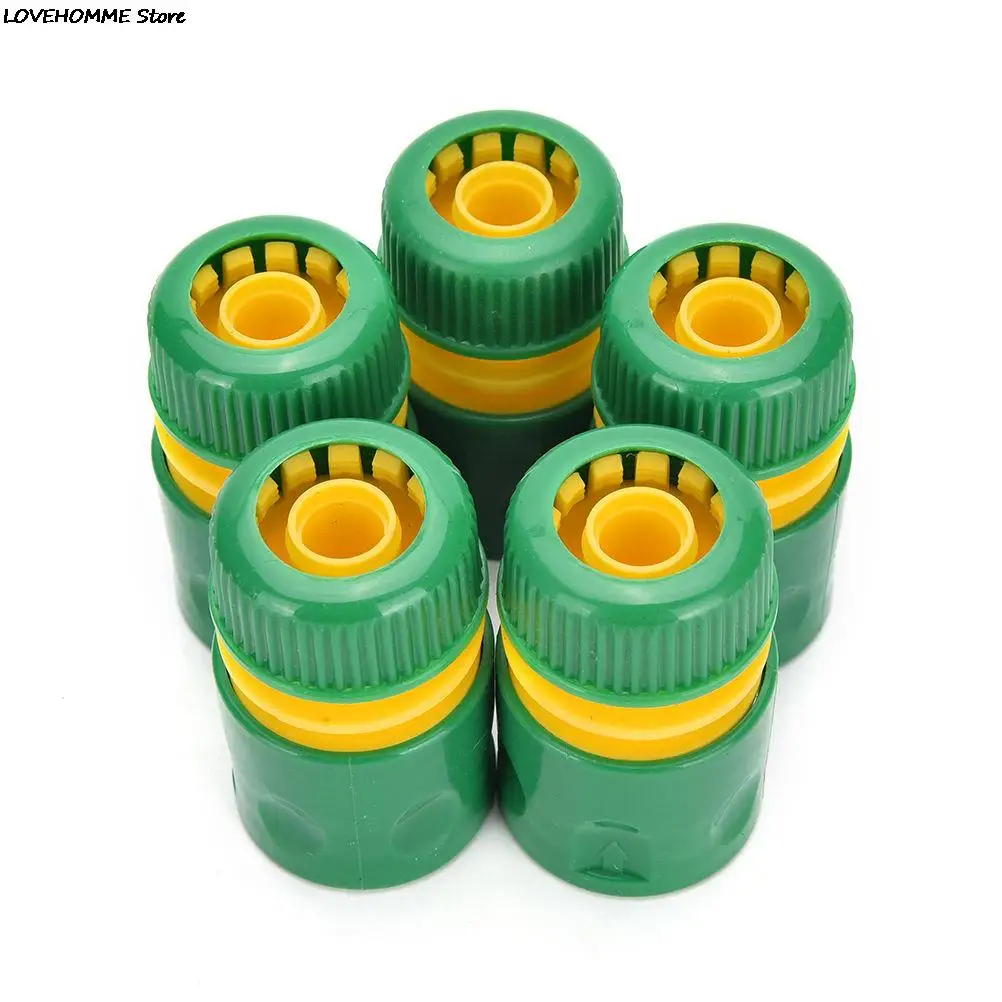 

34mm 1/2" Hose Pipe Fitting Set Quick Yellow Water Connector Adaptor Garden Lawn Tap Water Pipe Connector Drop Shipping