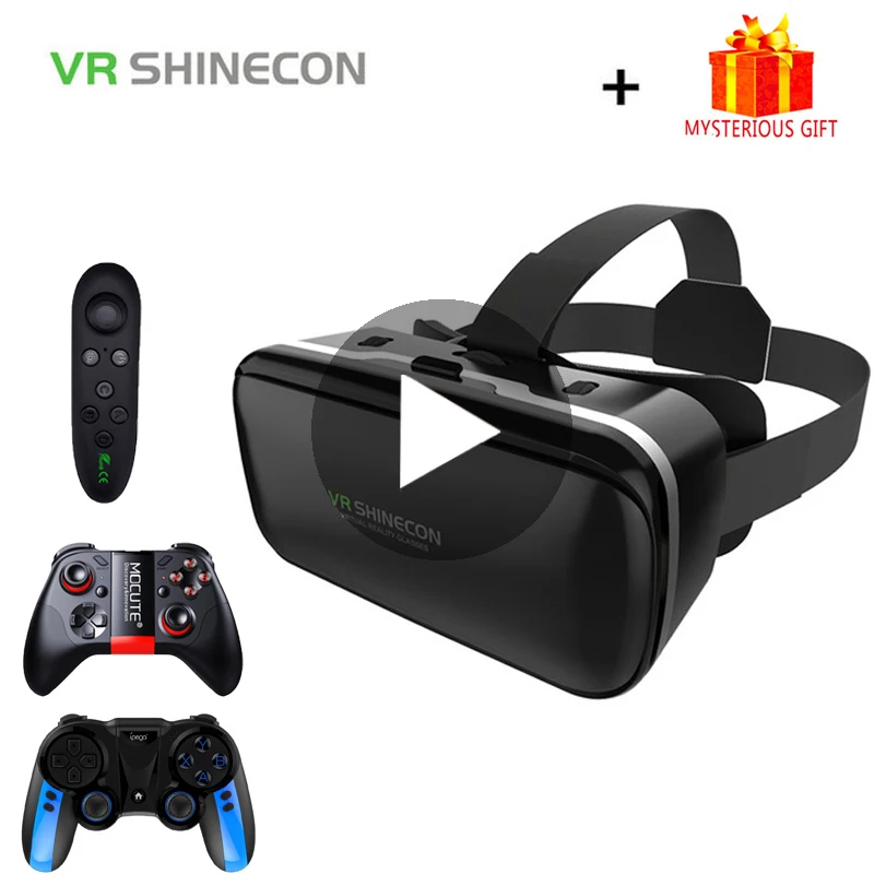 Очки виртуальной реальности VR Shinecon 6 0 Viar 3D очки гарнитура шлем для смартфона