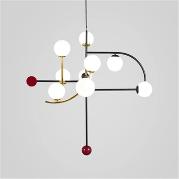 

New Led Pendant Lamp for Living Room Kitchern Fixtures Home Decor Designer Pendant Lights Modern Led Restaurant Luminaires