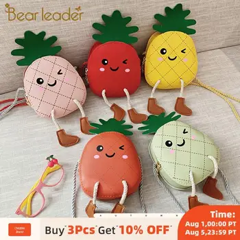 

Bear Leader Baby Kid Bag Girls Cute Cartoon Bags New Fashion Animal Shape Girl Packages Children Kids Accessories Baby PU Bag
