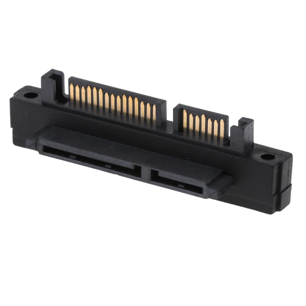 SATA 22Pin Male Adapter SATA Adapter 7+15 Pin SATA(Male) to 22-pin SAS(Female) Convertor