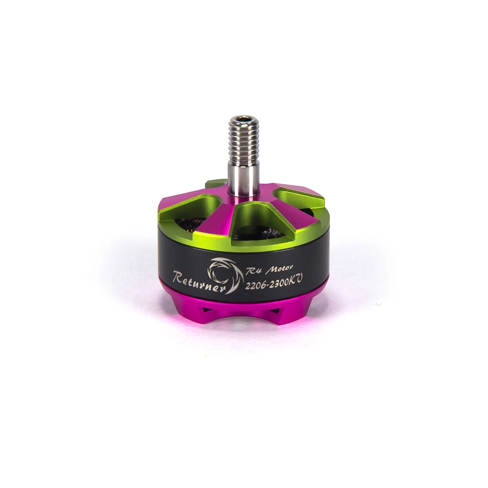 

BrotherHobby Returner R4 2206 Two-color titanium oxide alloy hollow full-axis violent through machine motor