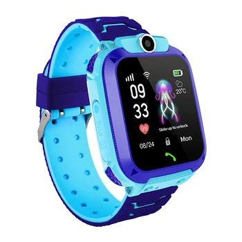 

Q12 Waterproof Kids Smart Watch SOS Antil-lost Smartwatch Baby 2G SIM Card Clock Call Location Tracker Smartwatch For Kid Gift