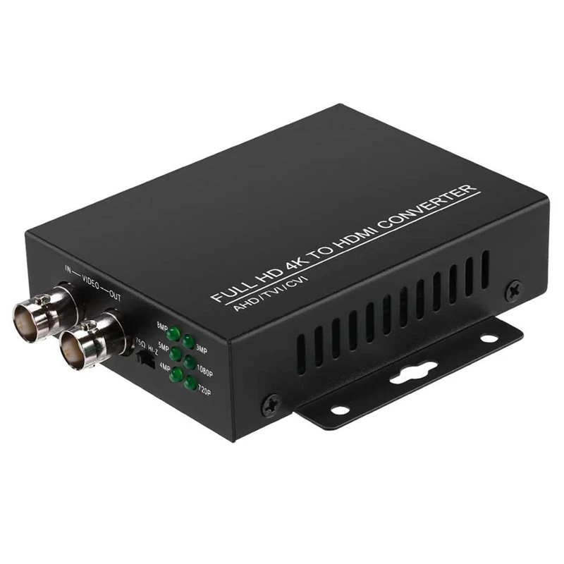 Видеоконвертер с TVI на CVI HDMI поддержка Full HD 4K 720P/1080P/3MP вилка стандарта США |