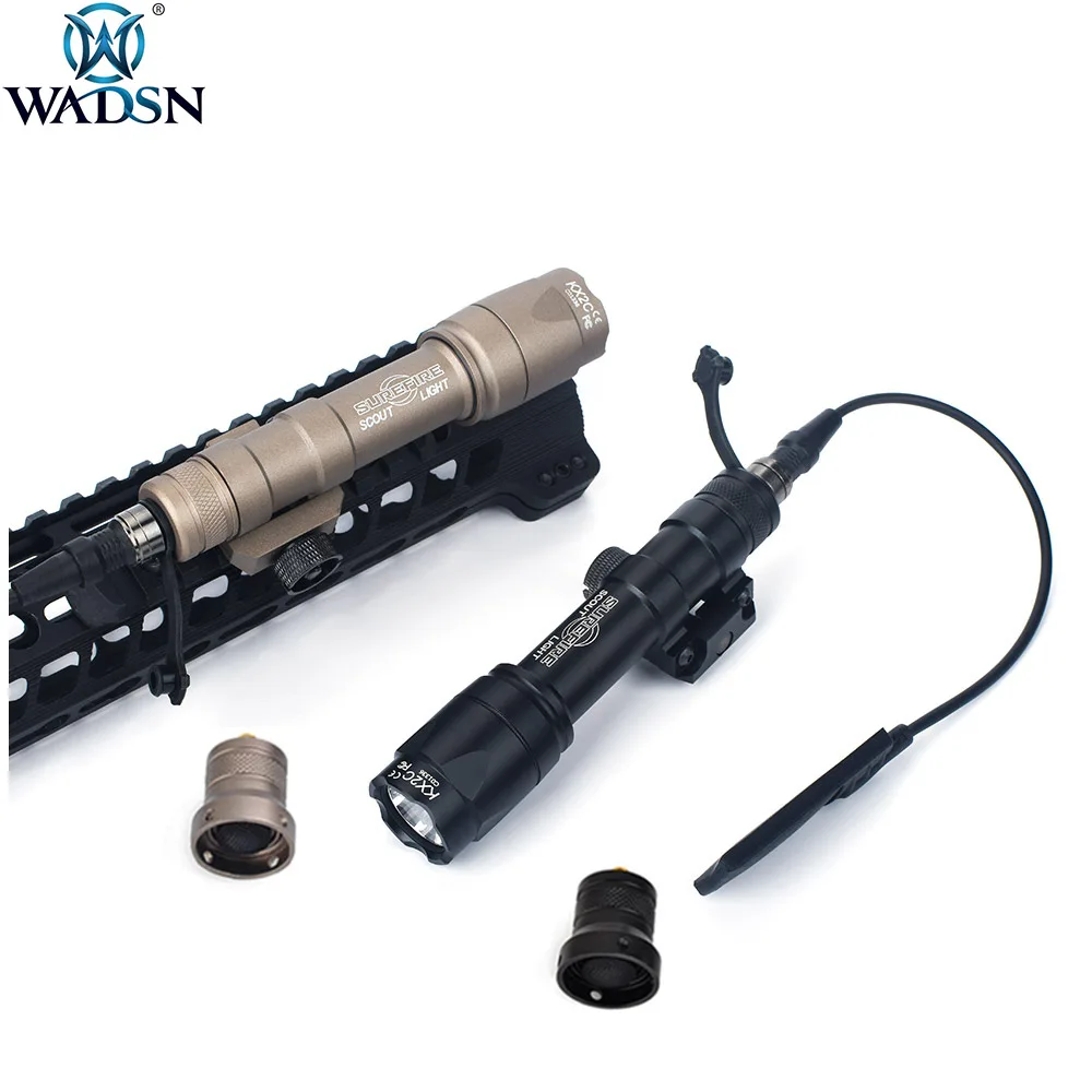 Airsoft Surefir Tactical M600 M600C Armas Scout Light Torch LED 340lumes Softair Outdoor Hunting Rifle Weapon Flashlight