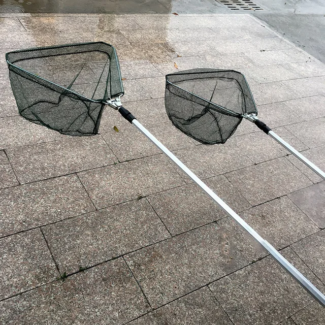Teleszkópos Összecsukható Horgászat Leszállás Háló Alumínium Ötvözet Madár Hal Légy Fogó - Image 3