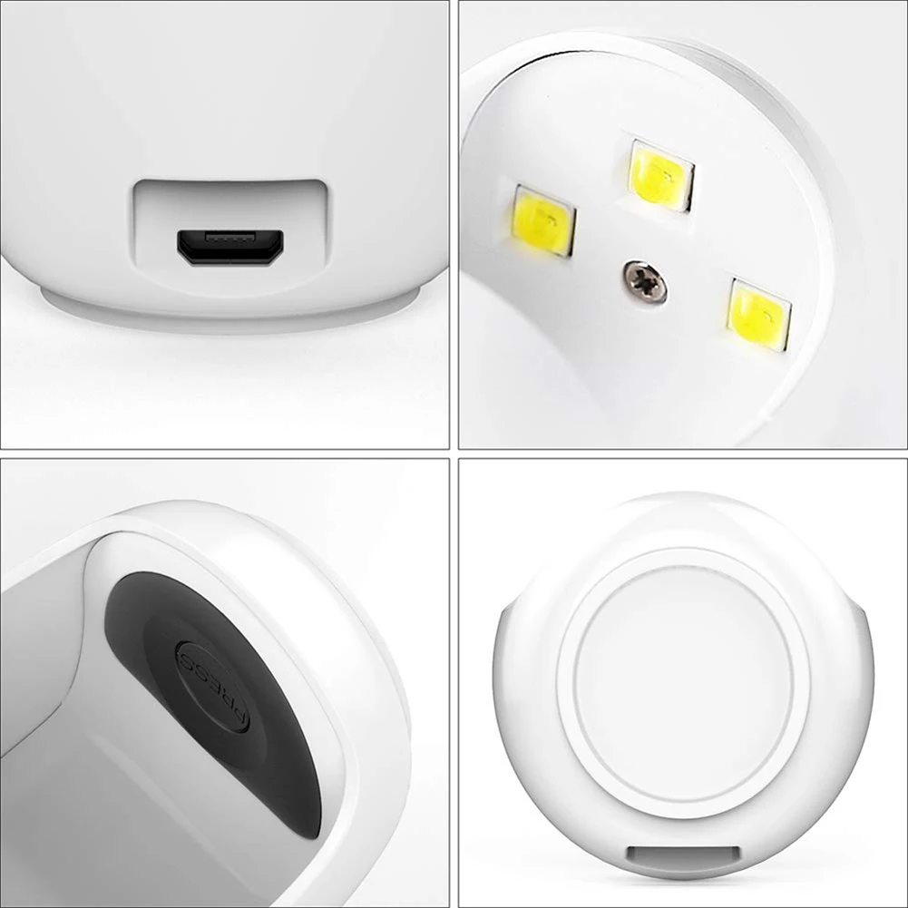 3W USB мини-лампа для ногтей портативная УФ светодиодная лампа для фотополимеризации 30s быстрая сушка отверждения света для гель-лака