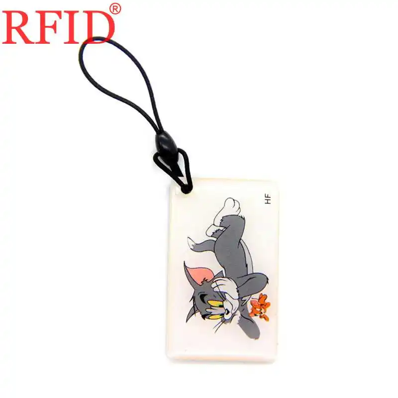 ID 125 кГц EM4305 EM4205 реплицируемые записываемые брелки RFID мультфильм брелок жетон тег карты контроля доступа несколько вариантов 1 шт