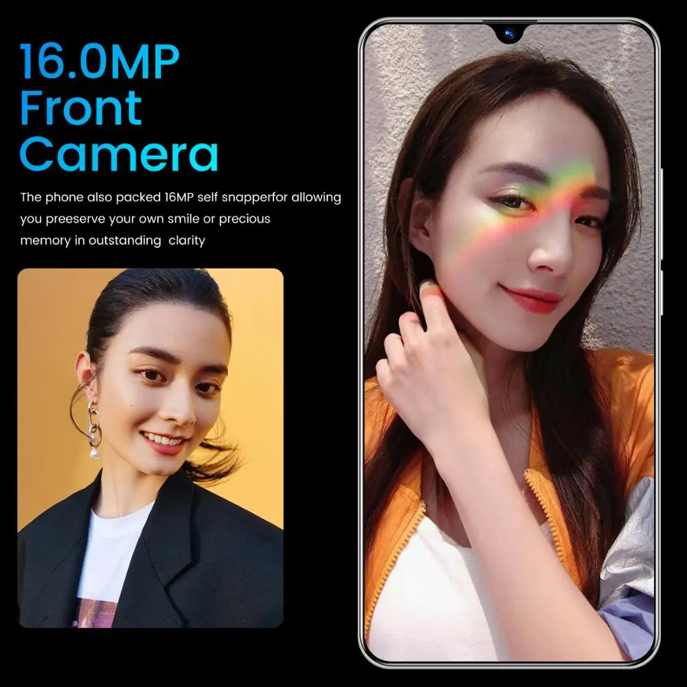 New 6.6 Inch R4 Pro+ Snapdragon 865 Mobile Phone