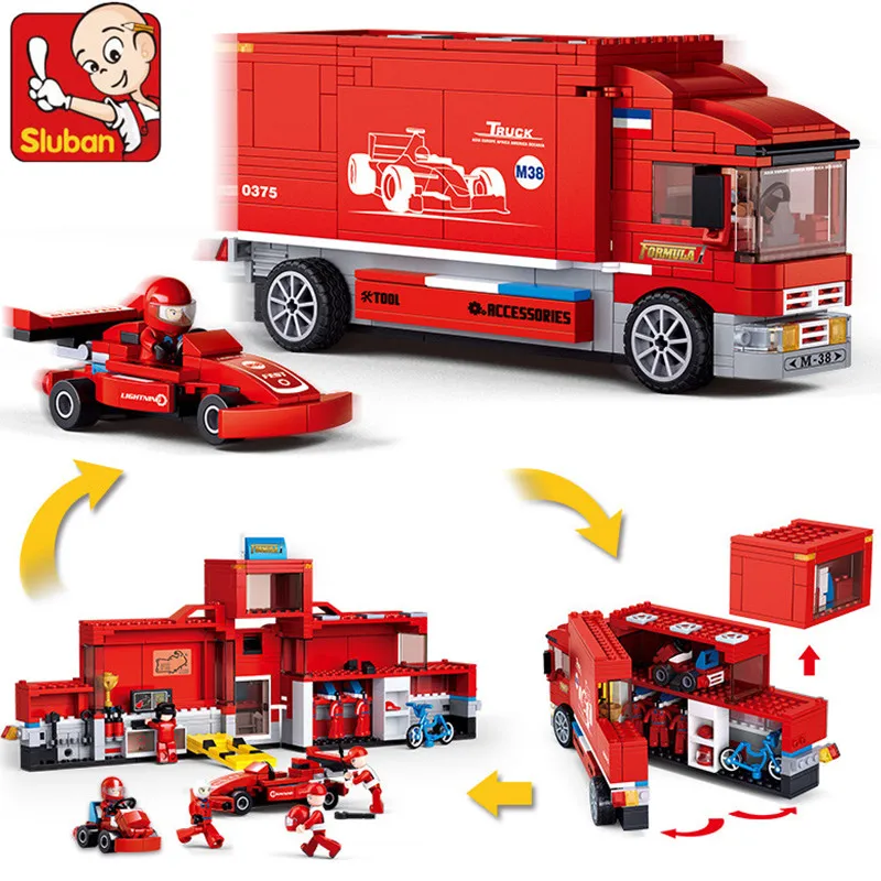 Город F1 формула гоночный автомобиль Транспорт модель грузового автомобиля