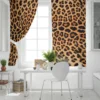 Leopard Print Curtains for Windows Drapes Blinds Modern Custom Printing Curtain For Living Room Bedroom Home Decor 4