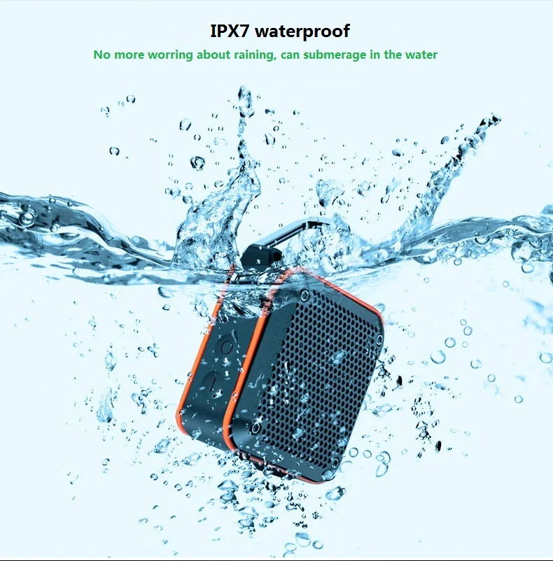 IPX7 водонепроницаемый аудио Bluetooth динамик s истинный беспроводной стерео динамик IPX7 водонепроницаемый открытый портативный динамик s