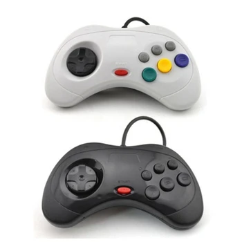 

Gamepad Usb Classic Style Wire Handle For All 16-Bit Md Games From Sega Plastic